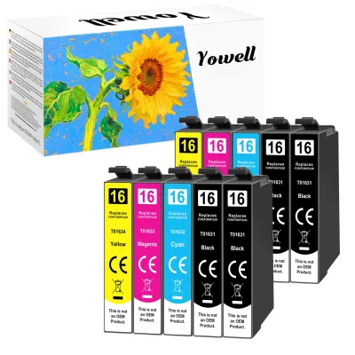 Cartouches d'encre compatibles noir et couleurs
