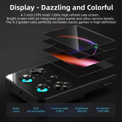 Console de jeu portable à écran tactile de 4,7 pouces – image 3