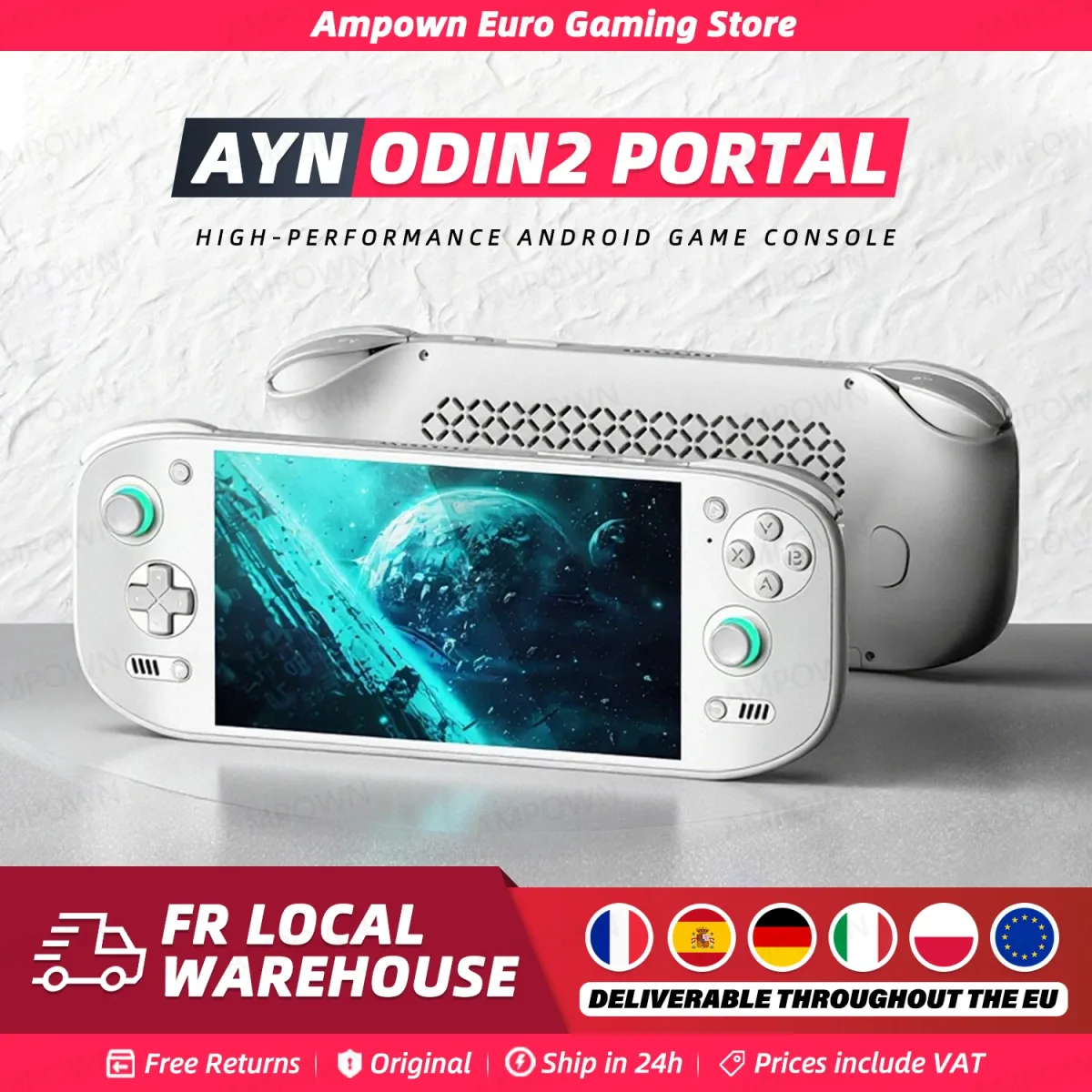 Console de jeu portable, écran OLED de 18 cm