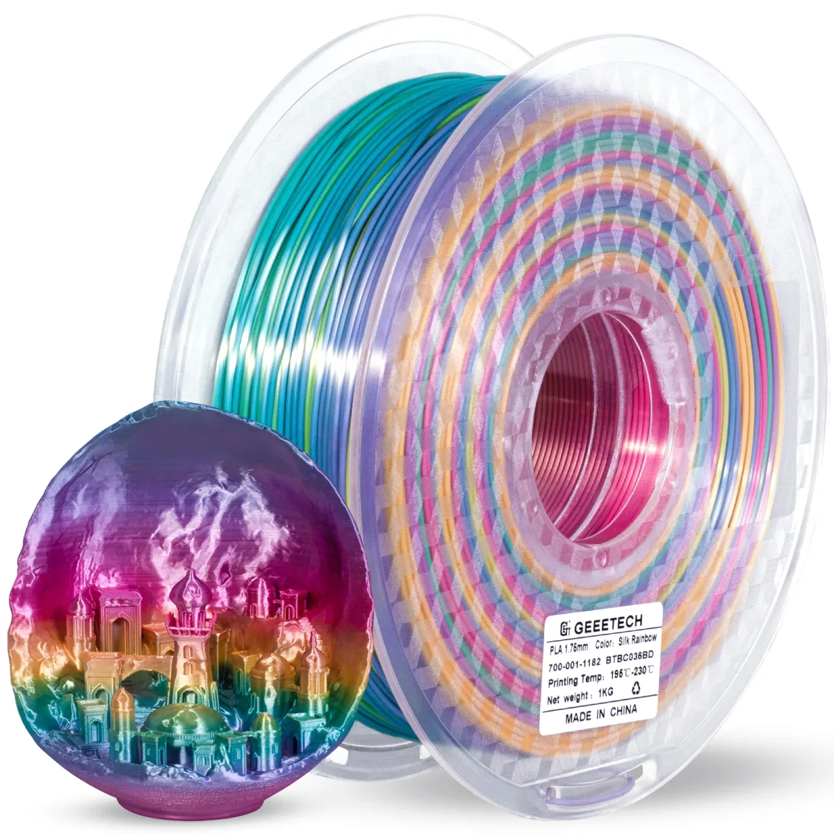 Filament PLA soyeux violet pour imprimante 3D