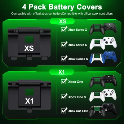 Kit de deux batteries rechargeables pour manette – image 3