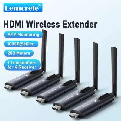 Kit HDMI sans fil émetteur et récepteur 200 m