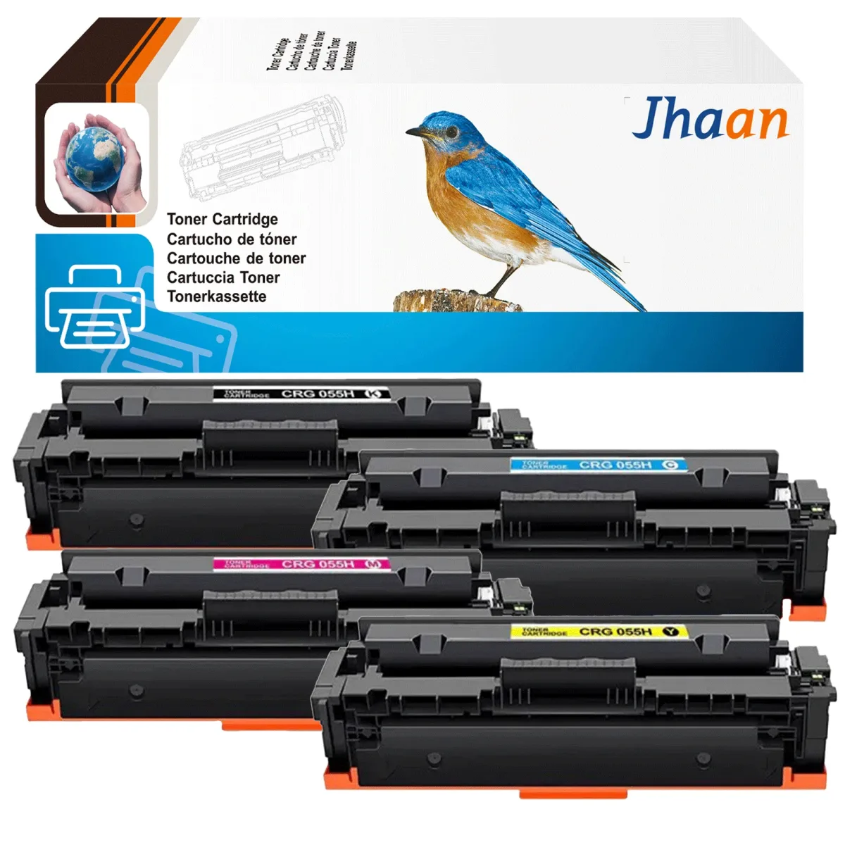 Lot de cartouches de toner couleur