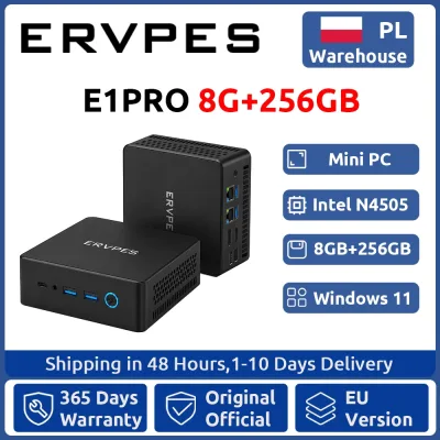Mini PC de bureau 8 Go de mémoire, SSD 256 Go