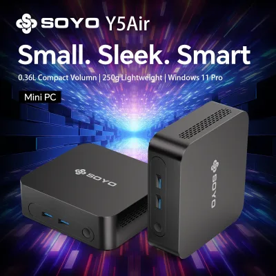 Mini PC de bureau 8 Go mémoire, 128 Go stockage – image 2