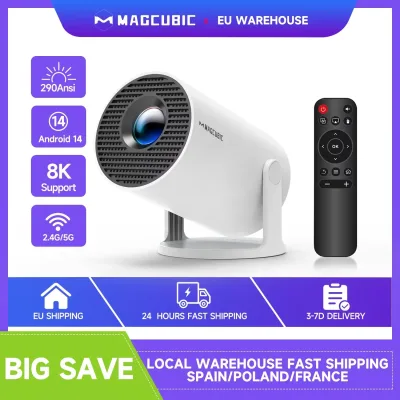 Projecteur portable Wifi 6 avec Bluetooth